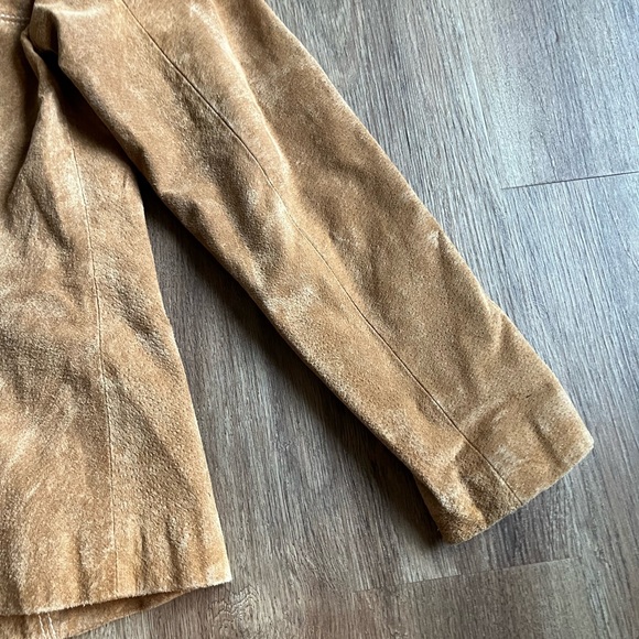 EUC Wilson’s Leather Tan Suede Zip Front Jacket - Picture 8 of 11